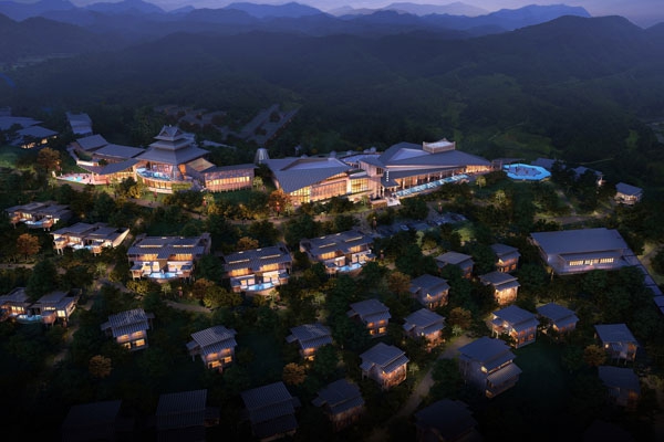 九龍山溫泉度假酒店設計